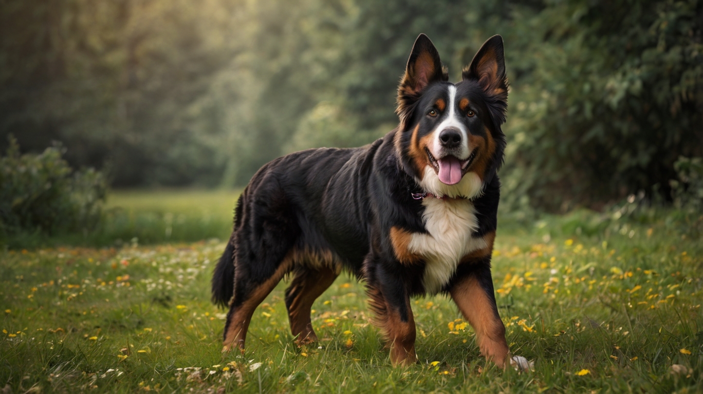 Bernese Mountain Dog Mixed with German Shepherd picture 1