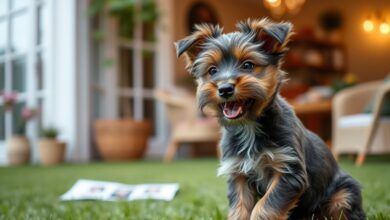 Lakeland Terrier dog