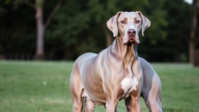 Weimaraner Great Dane Mix dog